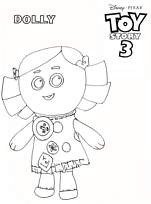 coloriage toy story 3 dolly la poupee